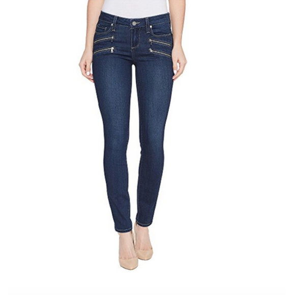 PAIGE Denim - Paige Edgemont Mid Rise Ultraskinny Jeans